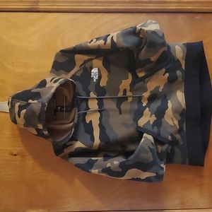 North Face  Camo Womens hoodie medium